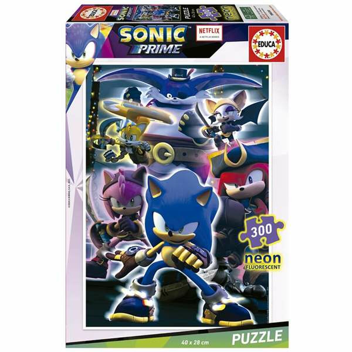 Puzzle Educa Neon Sonic 300 Pieces