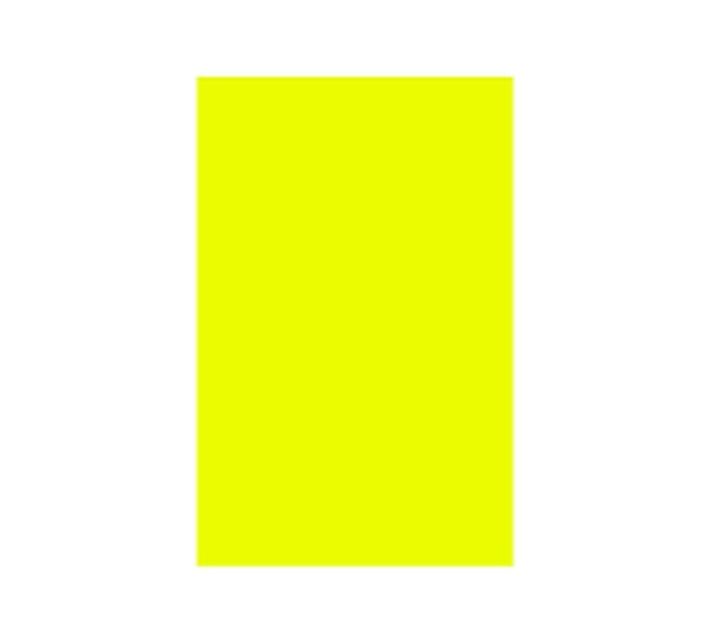 Card Iris Fluorescent Yellow