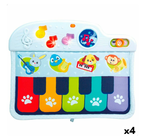 Interactive Piano for Babies Winfun 42 x 3 x 32 cm (4 Units)