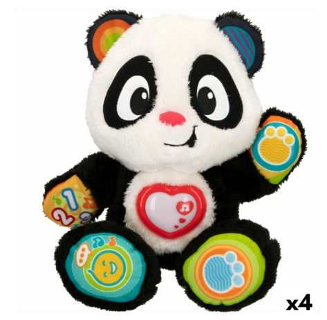 Baby toy Winfun Panda bear 27 x 33 x 14 cm (4 Units)