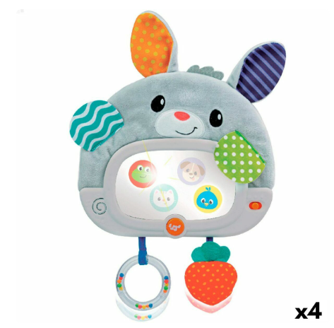 Baby toy Winfun Rabbit 25 x 35 x 2,5 cm (4 Units)